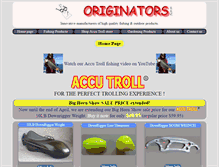Tablet Screenshot of originatorsllc.com